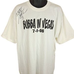 Bubba The Love Sponge T Shirt Vintage Y2K 2006 SIGNED In Vegas Radio Mens XL